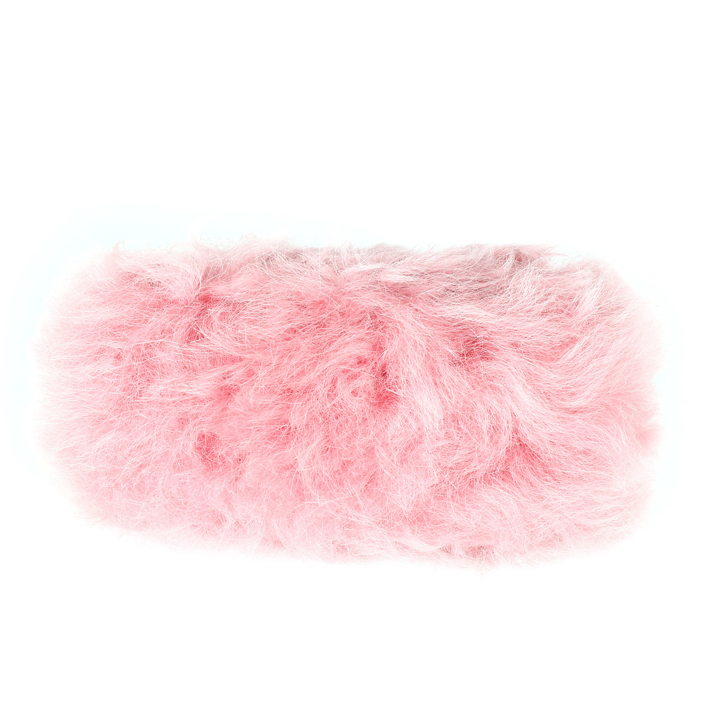 Chanel Pink Shearling Lambskin Jewel Hook Card Holder - Picture 4 of 7